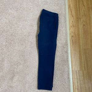 J. crew mercantile ankle pants, navy blue. Never worn